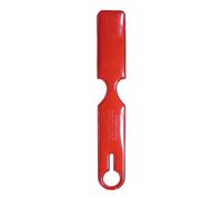 Pwshymi Luggage Tag Durable Plastic Suitcase Identifier for Easy Travel and Business Trip, 25 X 4 Cm, 1pc - for Traveling, Camping (Red)