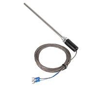 Pwshymi M12 Probe Thermocouple Stainless Steel High Temperature Sensor for Industrial Use 200mm 0-400°C (#3)