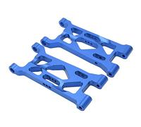 Pwshymi Metal Front Suspension Arm for LOSI 1/10 RC Car (Blue) | CNC precision machining, aluminum alloy material, wear resistance, corrosion resistance, easy installation