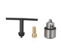 Pwshymi Micro Motor Drill Chuck, 0.3-4mm Clamping Range