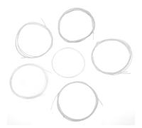 Pwshymi Oud Strings Set 6PCS Premium Nylon Silver-Plated Copper Alloy Replacement for Musicians and Beginners - 1-G 2-D 3-A 4-E 5-B 6-F