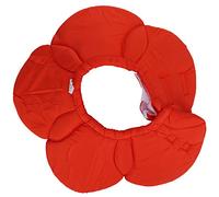 Pwshymi Pet Cone Collar Soft Recovery Flower-Shaped Design for Cat and Dog Protective Wound Healing Comfortable Fabric 1 Piece (S)