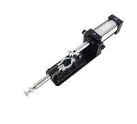 Pwshymi Pneumatic Clamp High Accuracy Carbon Steel Air Toggle Clamp for Mechanical Operation 36.8 X 8 X 9cm