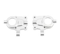 Pwshymi RC Front Axle Weights Set Enhanced Steering Accuracy for HOBBYPLUS 1/18 4WD CP18P RC Cars Copper Aluminum Alloy 40g (Silver)