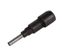 Pwshymi Router Bit Collet Extension Rod, Milling Cutter Extension 1/4 Inch Shank Hard Alloy with Powerful Clamping Force for Woodworking Tools