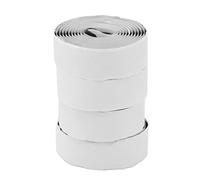 Pwshymi Self Adhesive Hook and Tape Durable Sticky Back Strip for Home Textiles and Screen Doors Set of 4 Rolls 59.1in
