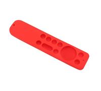Pwshymi Silicone Shockproof Remote Control Protective Case for TV Y1S Edge, Lightweight Drop Resistant Cover for Kids and Pets (Red)