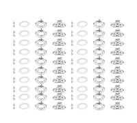 Pwshymi Twist Lock Fasteners Turn Button Eyelet and Stud Mounting Screws for Canvas Marine Fastener with Zinc Alloy 20 Sets Installation Tools