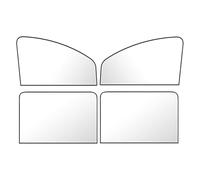 PWSVRDIQC Car Window Shades, for Dacia Jogger Extreme/Lodgy 2000-2026 Heat UV Protection Sun Visor Car Window Shades Auto Privacy Curtains