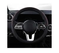 PWSVRDIQC Steering Wheel Cover for BMW X1 X3 X4 X5 X6 1/3/4/5/6/7 F25 F10 E83 E84 E70 E87 E90 E92 320I, Microfiber Leather Steering Wheel Protector, Perforated Leather Grip, Anti-Slip, 37-38cm,O