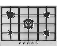 Smeg Classic PX375 72cm Gas Hob - Stainless Steel, Stainless Steel