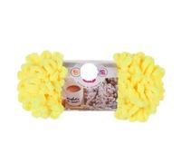 PXAMORTEL Chunky Finger Loops Yarn, 3pc 100g/roll Polyester Hand-woven Thick Thread For DIY Knitting And Crocheting Blanket Sweater(6609 Yellow)
