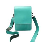 PXAMORTEL Hairdressing Bag 1 Pcs PU Leather Hair Scissor Bag Clips Bag Hairdressing Barber Scissor Holster Pouch Holder Case with Waist Belt Barber Bag(Lake Blue)
