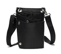 PXAMORTEL Hairdressing Bag Large Barber Salon PU Leather Hair Scissor Storage Bag Hairdressing Holsters Holder with Shoulder Belt Barber Bag