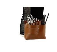 PXAMORTEL Hairdressing Bag Large Waist Pack Hair Scissors Comb Bag Hairdresser Tool Bag Hairpin Bottle Bag Barber Salon Tools Barber Bag(Brown)