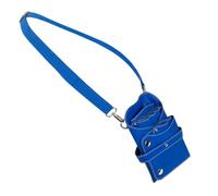 PXAMORTEL Hairdressing Bag Scissors Pouch with Adjustable Belt Portable Barber Scissors Holster Bag Salon Barber Tools Scissors Holder Case for Hairdresser Barber Bag(Blue)