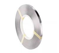 PXAMORTEL Nichrome Flat Heater Wire, Silver, 0.15-0.5mm Thick, 4mm Wide, 2m Length(0.3 * 4mm*2meter)