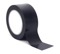 PXAMORTEL Self Adhesive Warning Tape, PVC Floor Marking Warning Tape Multicolor 20-150mm x 33M 2 Pcs Indoor Outdoor All-Weather(Black,60MM x 33Meter)