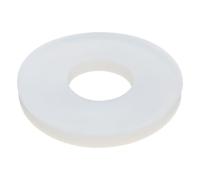 PXAMORTEL Silicone Rubber Flat Washer,Silicone Gasket, Screw Silicone Flat Washers, Sealing Gasket, White Sealing Washers(20x44x3mm)