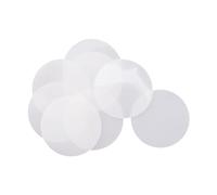 PXAMORTEL Silicone Rubber Sheet Gaskets Material Round Shims, Thickness 0.5mm, 10Pcs,Diameter:12mm(Diameter:22mm)