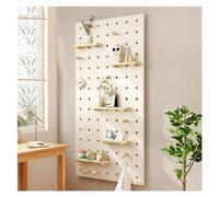 PXAMORTEL Tool Pegboard Wall Organizer, Wood Pegboard Wall Orgar Multiple Sizes Pack of 1-5(60x120cm,5pcs)