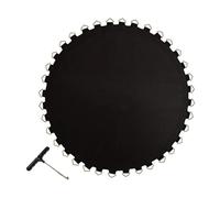 PXAMORTEL Trampoline Replacement Jump Mat Replacement Trampoline Mat With V-Rings, 36-56 Loops, 6-10 Ft Diameters(48 button 8 inch)