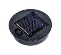 Pxcewdcx 7×7cm Solar Light Replacement Top, Lantern Replacement , LED Solar Panel Lantern Lid Panels, Round Light Part, Automatically On/Off Waterproof for Garden, Yard, Patio, Walkway