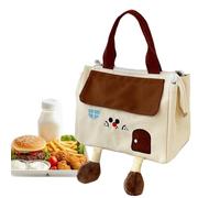 Pxcewdcx Lunch Bag Women - Cartoon Lunch Box Bag for Work - Reusable Pouch Large Tote for Food Fruit Snack Women Girls Boys Kids Outdoor Picnic Travel Office School Camping