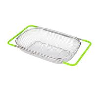 Pxcewdcx Over The Sink Strainer - Fine Mesh Food Holder - Expandable Sink Colander,for Pasta Vegetables Berries Tomatoes Grapes Bowls Dishes Plates