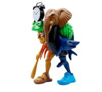 PXDUCN Brainrot Toys, Italian Brainrot, for Desktop Decoration Creative Assembly Play and Themed Gift Giving, Detachable Hybrid Creature Toys for Adult Collectors and Kids Aged 14+
