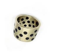 PXFOCOYD Graphite Copper Bushing ID 45MM OD 55MM H 20 25 30 35 40 45 50 60MM Linear Graphite Copper Set Bearing Bushing Oil Self-Lubricating Bush(1PCS,45X55X70)