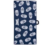 PXG 2025 DARKNESS TIKI SKULL PLAYERS GOLF TOWEL