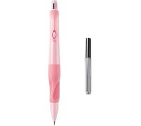 Pxiryanlow A Set of Pink 2mm Mechanical Pencil with Pencil Lead have Posture Correction Design,Refills Mechanical Pencil for Writing Drawing Sketching Drafting Pencil Eraser Refills Mechanical 2b