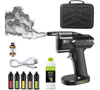 Pxkmouy Cocktail Smoker Kit,Smoke Generator Tool, Handheld Smoked Bubble Gun, No Open Flame Required,Kitchen Food Smoker blaster for Drinks Molecular Bubble Water Sprayer, Easy To Carry USB Charging
