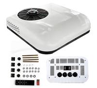 PxkVrin Air Conditioning Motorhome, Camper A/C Unit, 12 Volt DC Motorhome Air Conditioner, Fast Heating & Cooling, for Campers Motorhomes, Trucks, Vans. Cold/Hot-12V