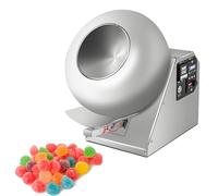 PxkVrin Small Commercial Mini Chocolate Panning Machine, Sugar Coating Machine, with Automatic Drying, for Confections and Tablets.