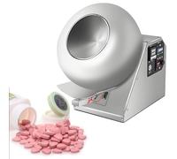 PxkVrin Sugar Coating Machine, Automatic Tablet Coating Machine, Easy To Use,Easy To Clean, for Sugar, Chocolate, Peanut Nut Etc.
