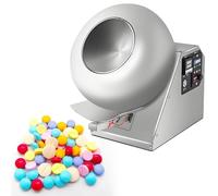 PxkVrin Sugar Coating Machine, Electric Sugar Coating and Chocolate Polishing Machine, Roating Speed Adjustable, for Pharmaceutical.