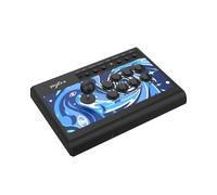PXN 008 Arcade Fight Stick - Arcade Stick with 360° Circular Joystick, Blue-Switch Mechanical Keys, Turbo Function - Arcade Fighting Controller for PC, PS3, PS4, Xbox and N Switch