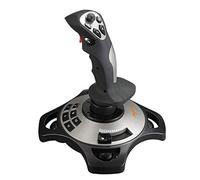 PXN-2113 USB Flight Stick PC Joystick Controller Simulator Gamepad Wired Gaming Control for Flight Stick Simulation Games, Advanced Throttle 4 Axis 8 Way HAT Switch, for Windows XP/VISTA/7/8