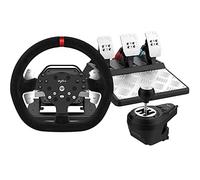 PXN Force Feedback Steering Wheel, V10 Racing Wheel 270°/900° Rotation with Pedal and Gear Lever for PC,PlayStation 4 Xbox Series X|S, Xbox One (V10)