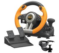 PXN PC Racing Wheel, V3 PRO 180 Degree Universal USB Car Sim Game Steering Wheel with Pedals for PC, Xbox One, Xbox Series S/X, PS3, PS4, Switch
