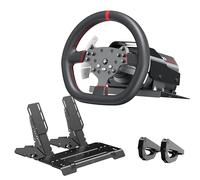 PXN-V10 Racing Wheel pc steering wheel 270/900°game Steering，Dynamic Force Feedback and Magnetic Pedals, 6+1 Shifter, Dual Paddle Design for PS4/XBOX S/X /XBOX SERIES X/S /PC (Windows 7/8/10 /11)