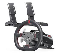 PXN V10 Ultra Direct Drive Racing Wheel and Pedals - 3.2Nm Force Feedback Gaming Steering Wheel with Microfiber Leather Grip and Paddle Shifters - Sim Racing Set for PC, PS4, Xbox One, Xbox Series X/S