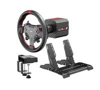 PXN VD4 Bundle 4NM Torque Sim Racing Direct Drive Racing Wheel Bundle with Force Feedback, Hall Effect Sensor Pedal, PC Steering Wheel with Pedals