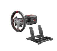 PXN VD4 Bundle F 4NM Torque Sim Racing Direct Drive Racing Wheel Bundle with Force Feedback, Hall Effect Sensor Pedal, PC Steering Wheel with Pedals