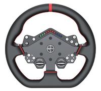 PXN W DS R2 Gaming Racing Wheel - Quick Release, 4 Paddle Shifters, Dynamic RGB Rev Lights, Microfiber Leather Grip, 11.4-Inch PC Steering Wheel, Compatible with VD4 / VD6 / VD10 Direct Drive Bases