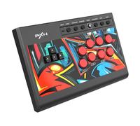 PXN X8 Arcade Stick - Fight Stick Joystick with Turbo and Green Axis Mechanical Buttons Game Controller Joystick for Xbox one, Xbox series s/x, PC, PS4, Switch, Android, PS3