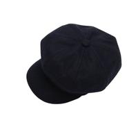 PXPLDYY Beret Hat Women Autumn Winter Hats For Women Solid Octagonal Newsboy Cap Men Ladies Casual Winter Beret Women Painter Hats,Navy Blue,One Size