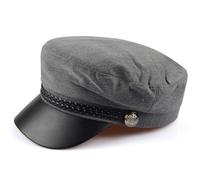 PXPLDYY Beret Hat Women Men Women Beret Hats Military Camouflage Special Forces Mask The Ussr Cadet Hat Militares Sailor Cap Gorras Boina Gorro,Gray,56-58Cm
